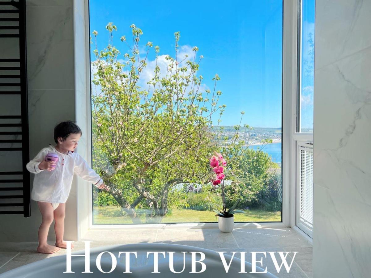 Shan Mu Inn Deluxe Hot-Tub Seaview Apartment Newlyn Eksteriør bilde